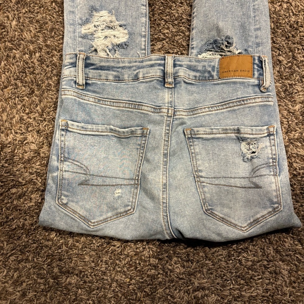 American Eagle Outfitters Distressed Jegging Jeans